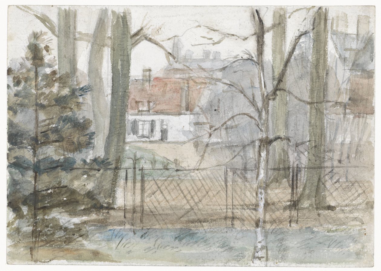 Landhaus und Garten von Jozef Israëls