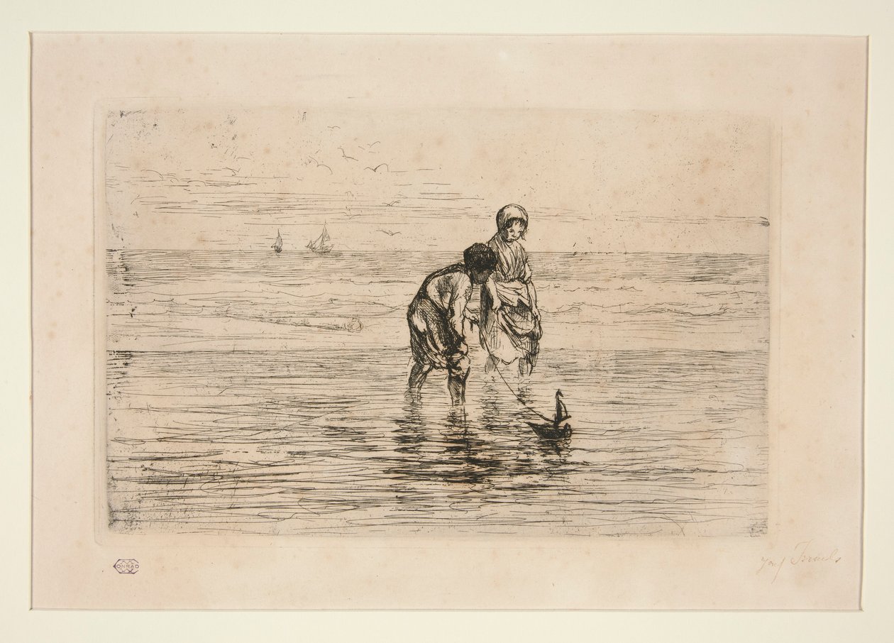 Kinder am Strand von Jozef Israëls