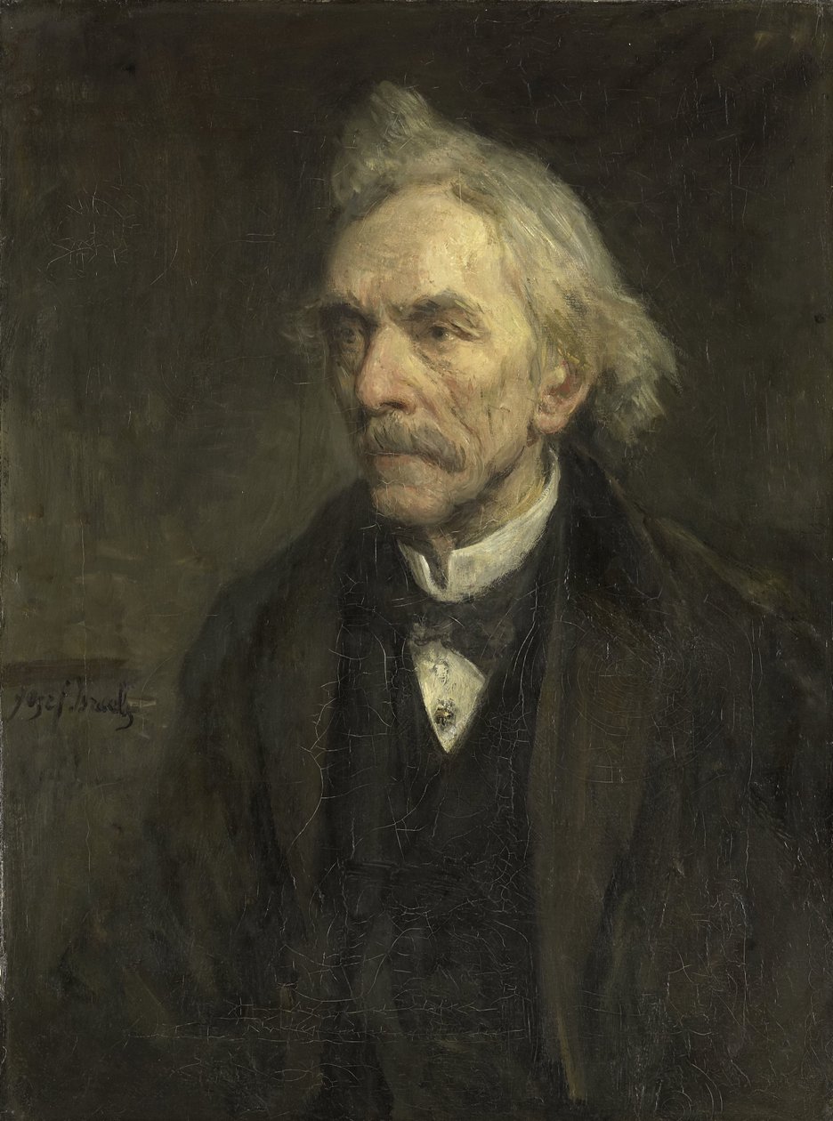 Louis Jacques Veltman (1817-1907), Schauspieler von Jozef Israëls