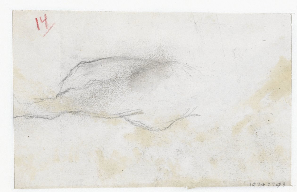 Skizze einer Landschaft von Jozef Israëls