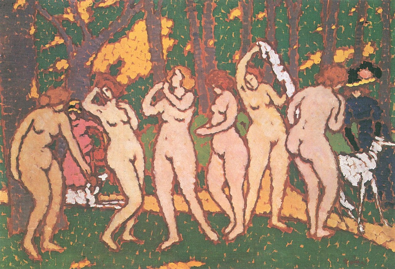 Park mit Nackten von József Rippl Rónai