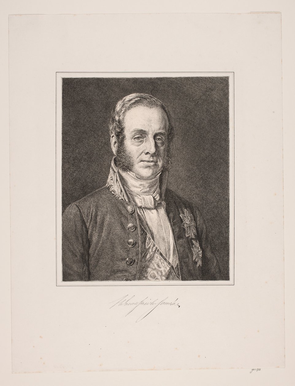 Generalpostdirektor Graf S. Danneskjold-Samsøe von Jørgen Roed