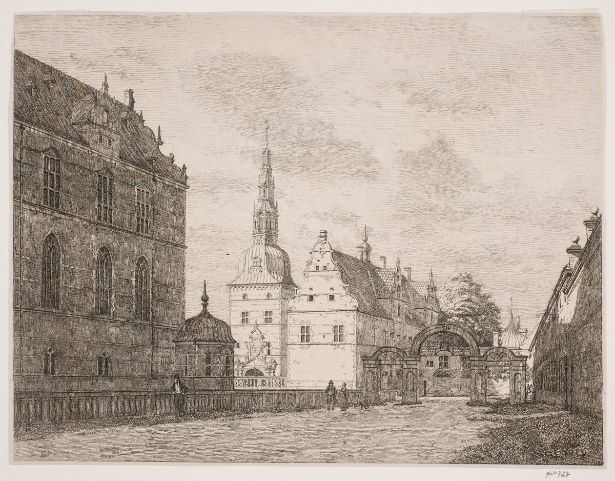 Karussellhof bei Frederiksborg von Jørgen Roed