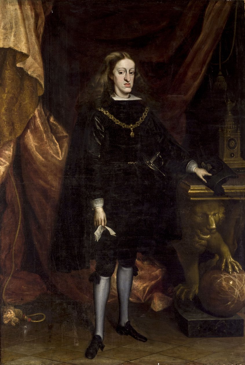 Carlos II von Spanien von Juan Carreño de Miranda  