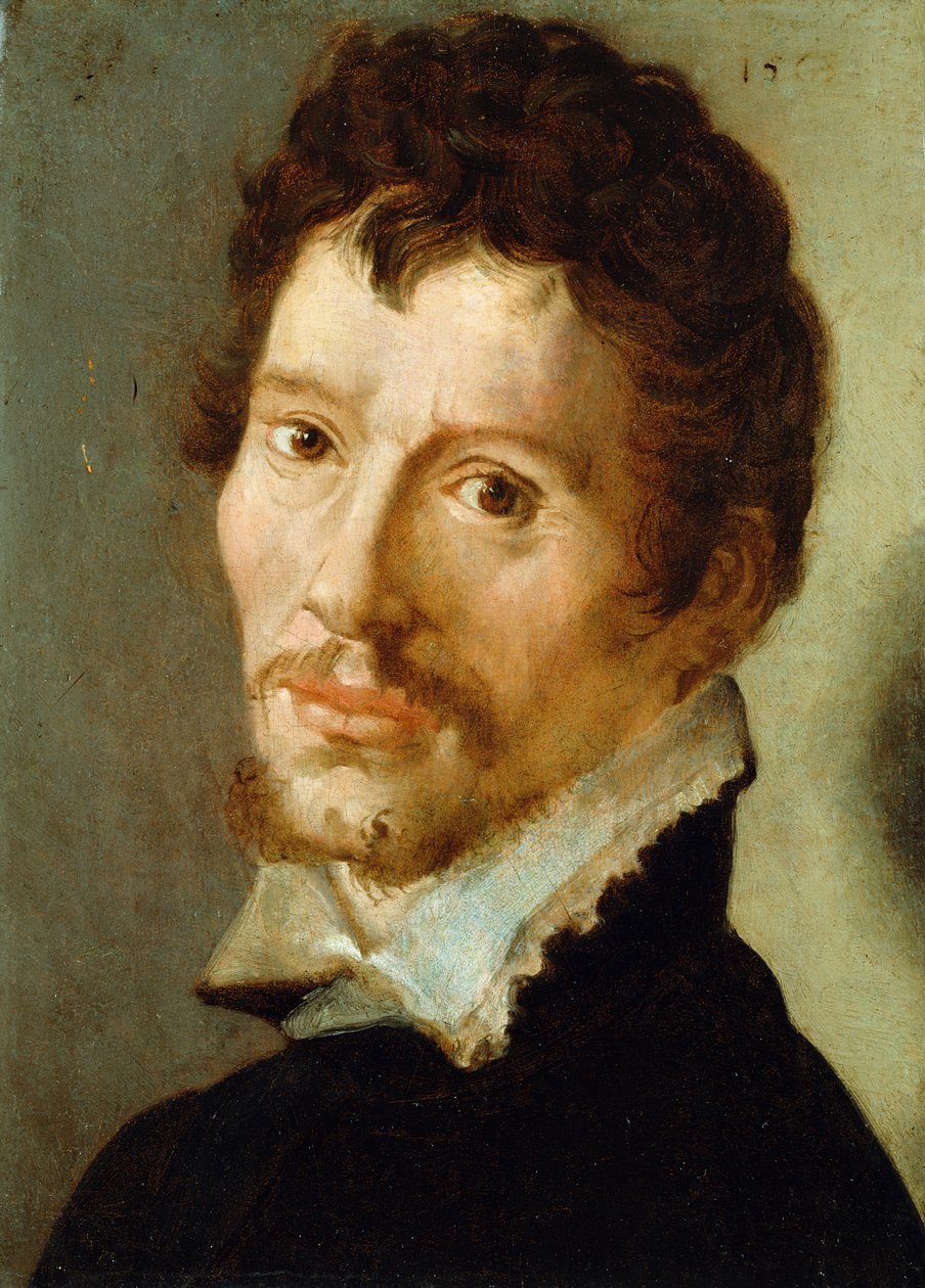 Selbstporträt, ca. 1568 von Juan Fernandez de Navarrete