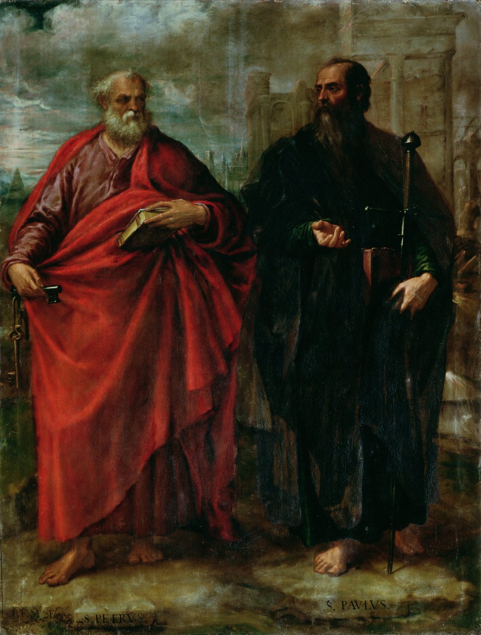 St. Peter und St. Paul, 1577 von Juan Fernandez de Navarrete