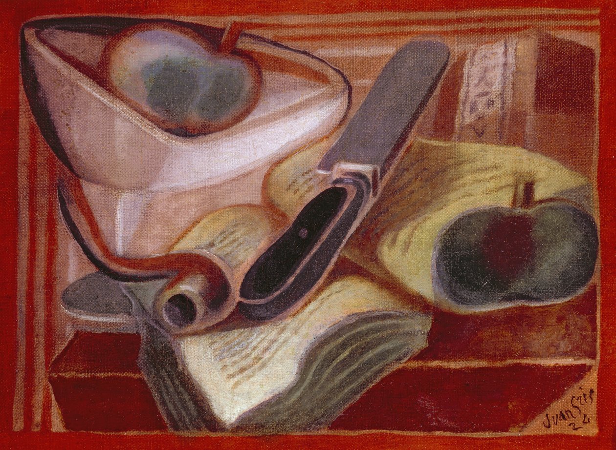 Das Buch, 1924 von Juan Gris