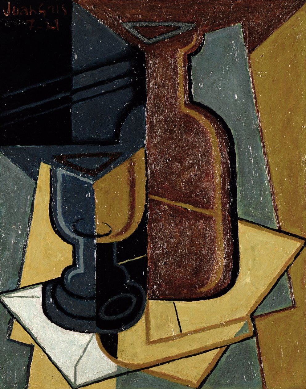 Der Brief, 1921 von Juan Gris