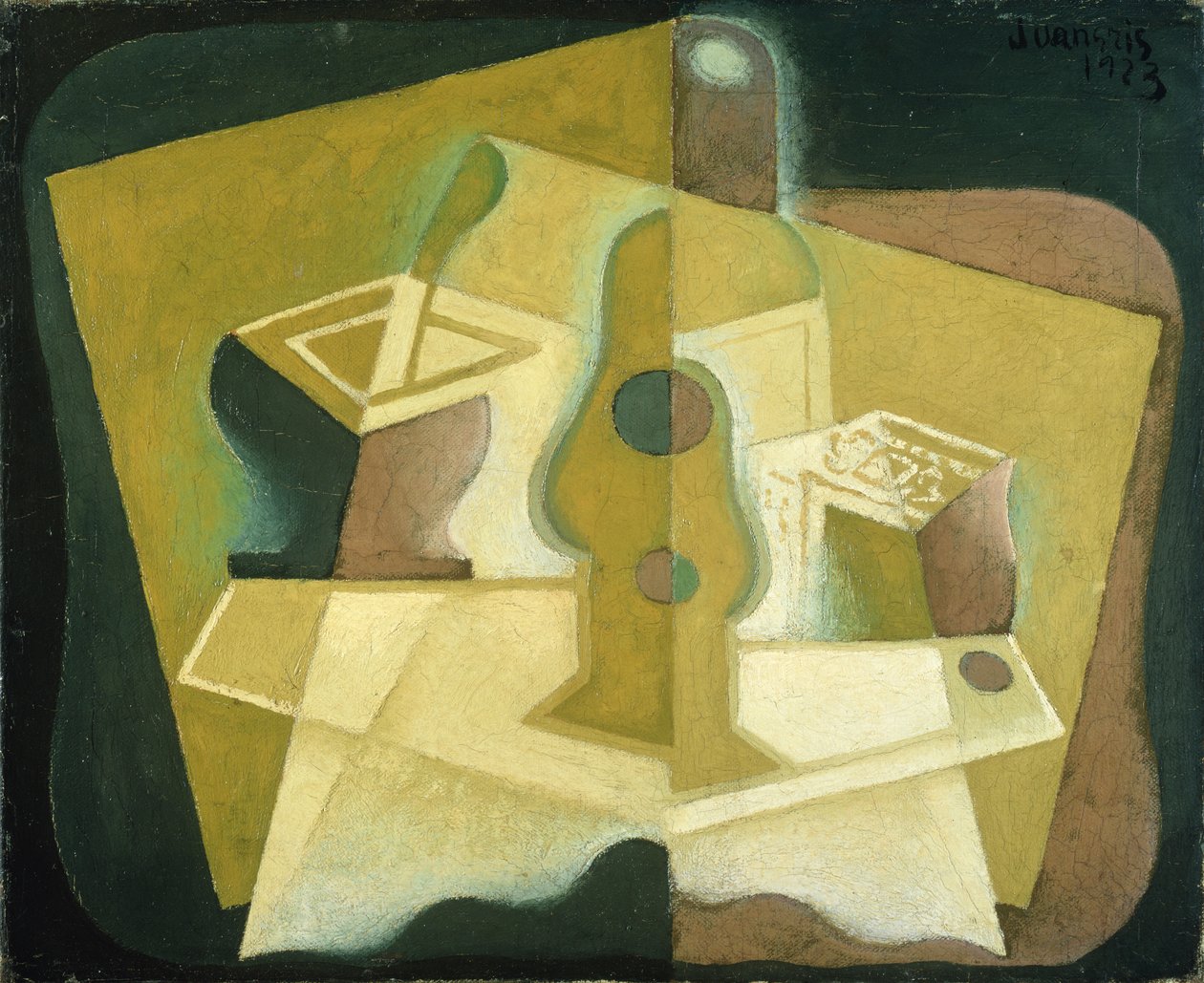 Das Tabakpäckchen, ca. 1923 von Juan Gris