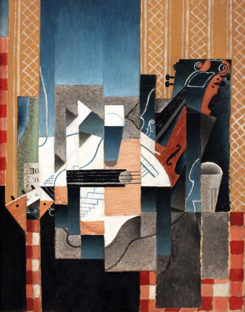 Violine und Gitarre von Juan Gris
