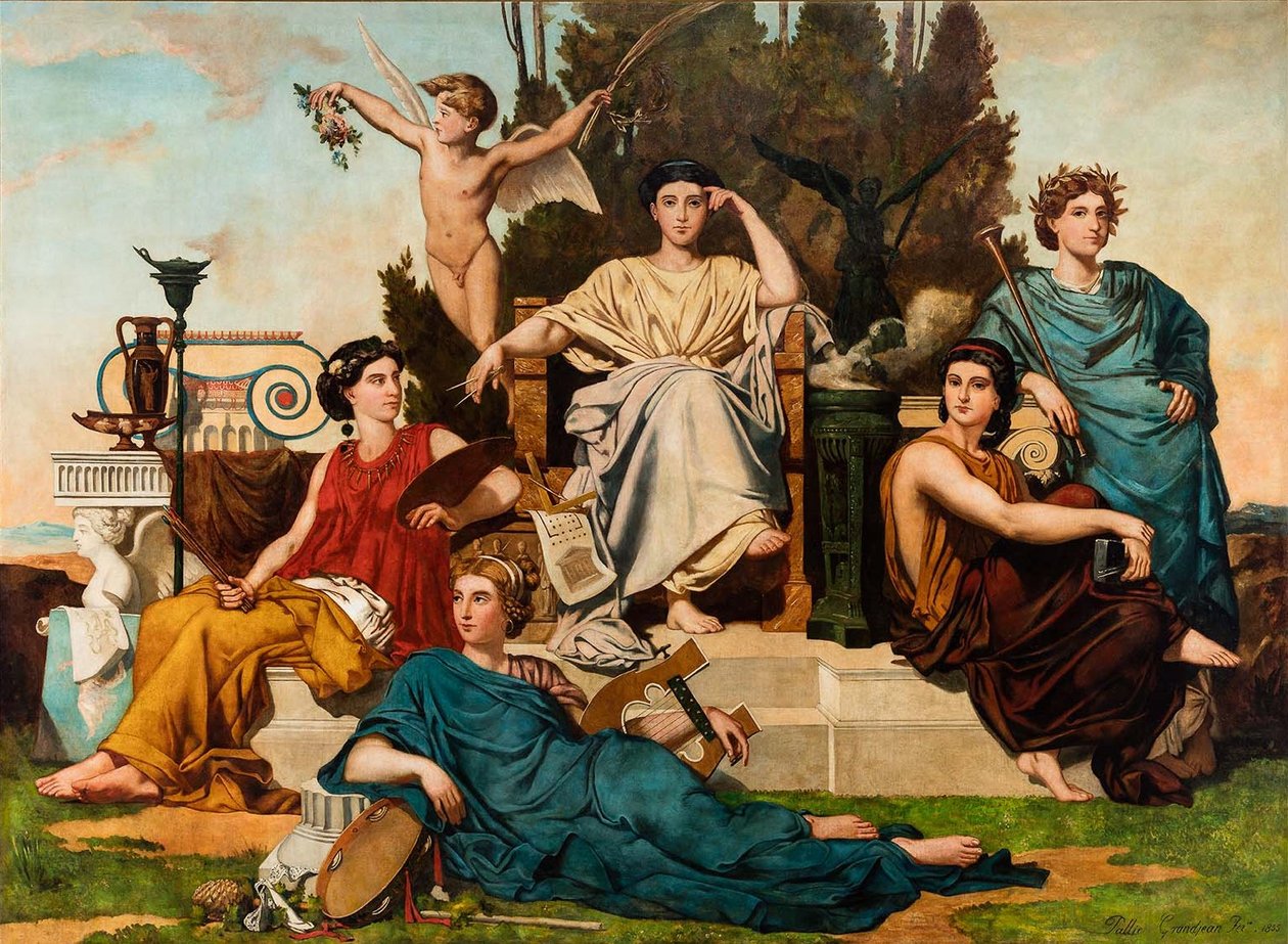 Allegorie der Künste von Juan Leon Palliere