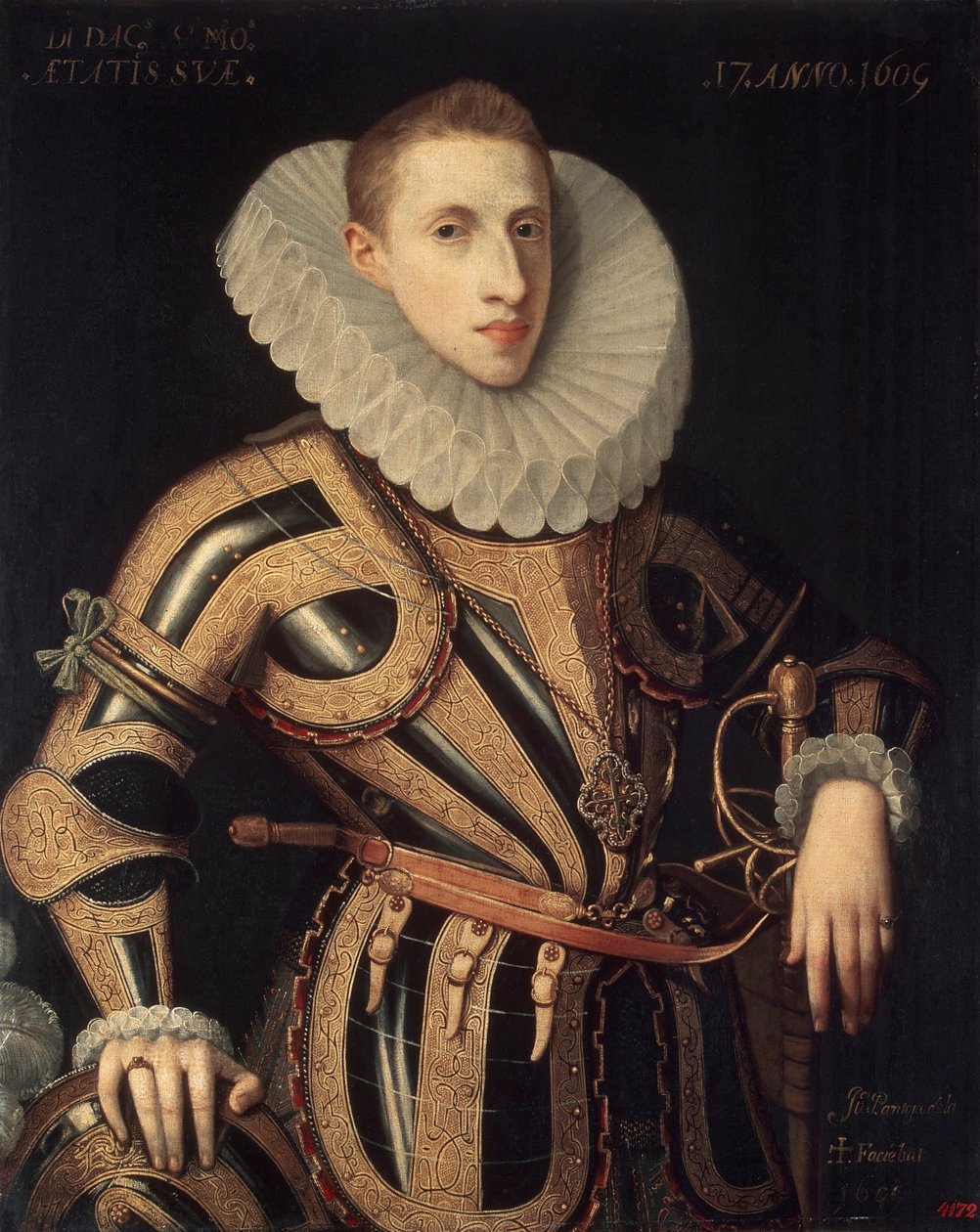 Porträt von Diego de Villamayor von Juan Pantoja de la Cruz