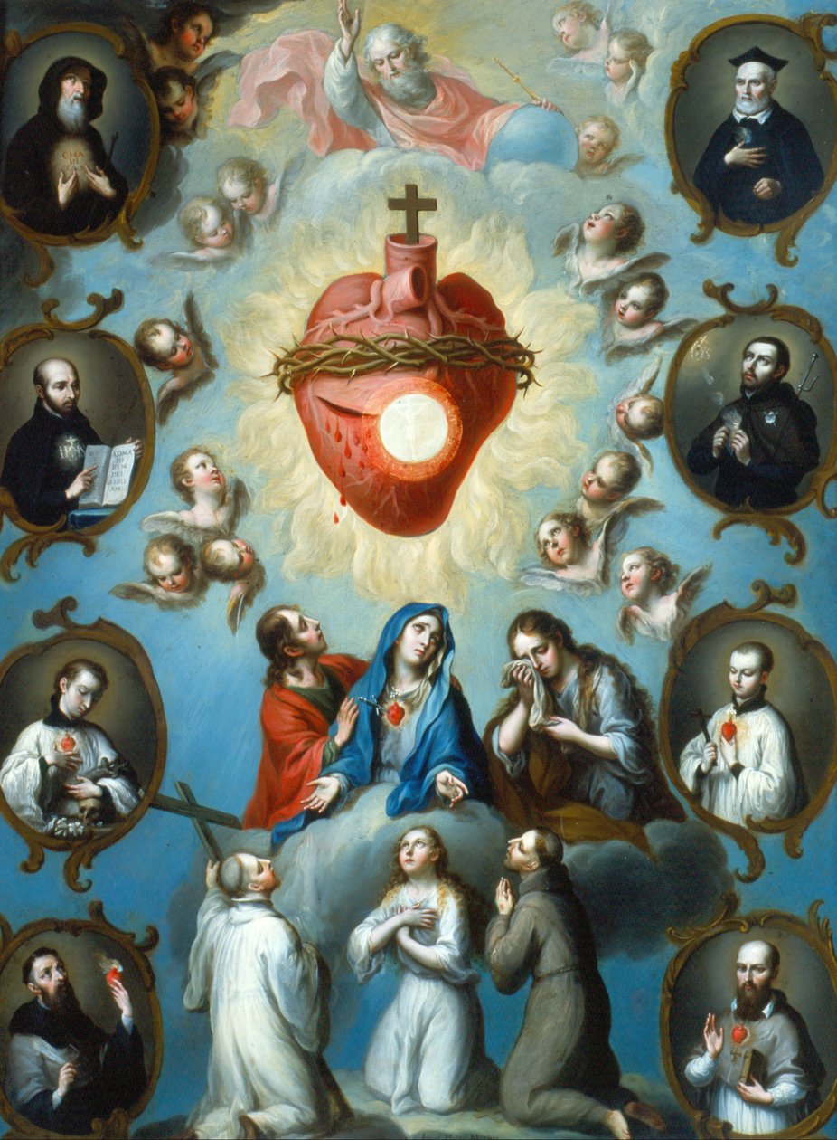 Das Herz Jesu von Juan Patricio Morlete Ruiz