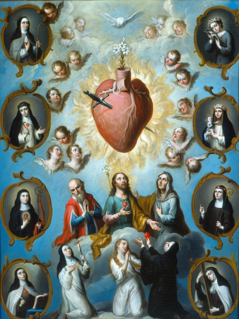 Das Herz Mariens von Juan Patricio Morlete Ruiz