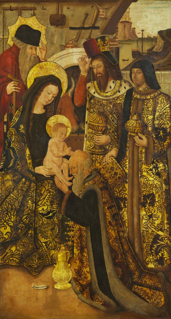 Anbetung der Heiligen Drei Könige von Juan Pons