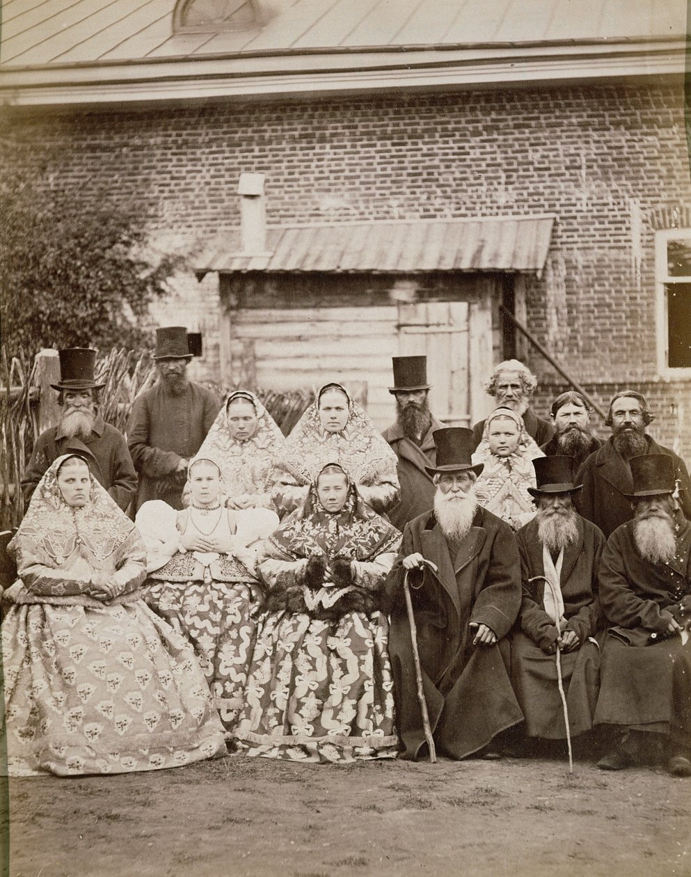 Familie aus Nischni Nowgorod, ca. 1875 von Juan Raoult