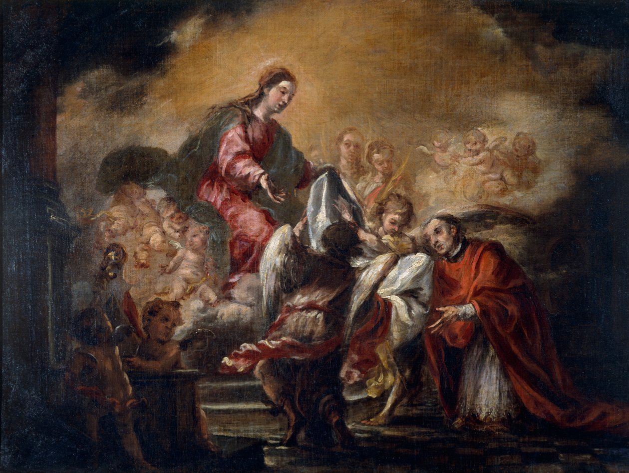 Auflegung der Kasel auf den Heiligen Ildephonsus von Juan Valdés de Leal