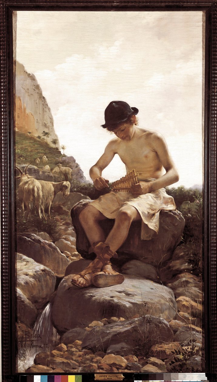 Junger Schäfer (Gemälde, 20. Jahrhundert) von Juan Belda Norales