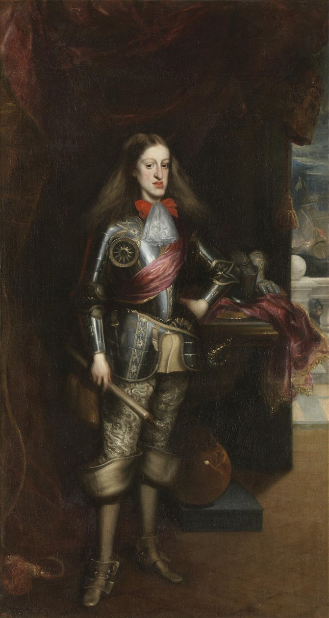 Karl II. in Rüstung von Juan Carreño de Miranda