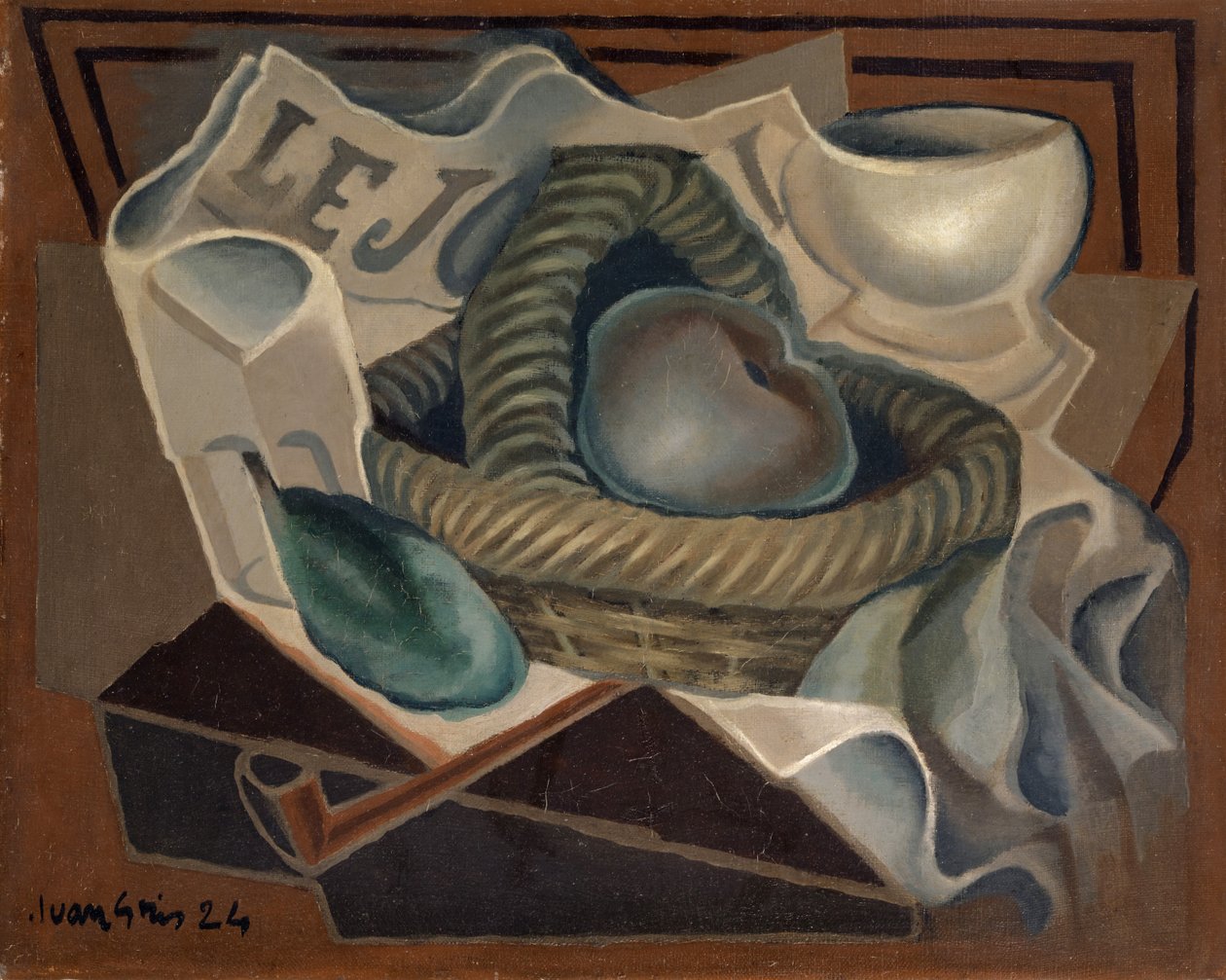 Der Korb, 1924 von Juan Gris
