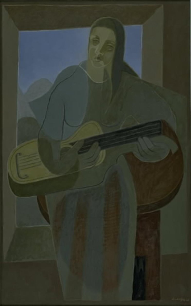 Die Gitarrenspielerin von Juan Gris