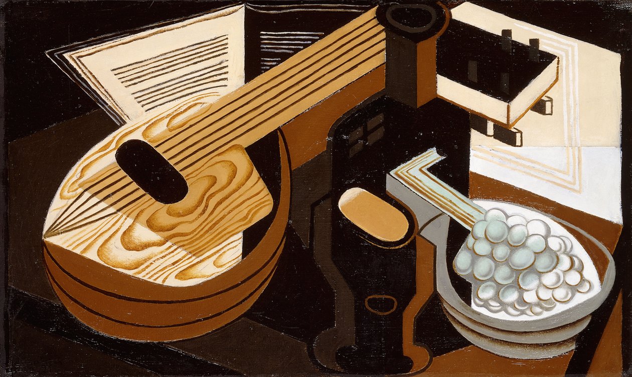 Die Mandoline, 1921 von Juan Gris