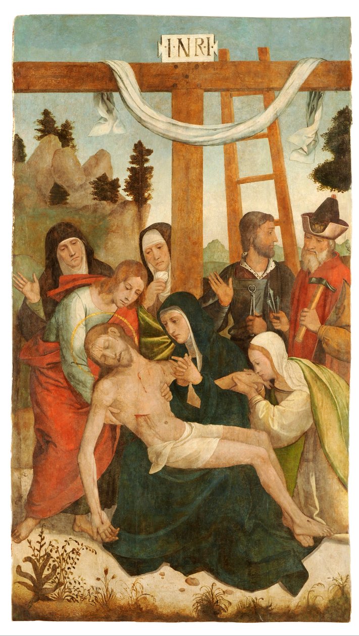 Die Pietà von Juan de Borgoña