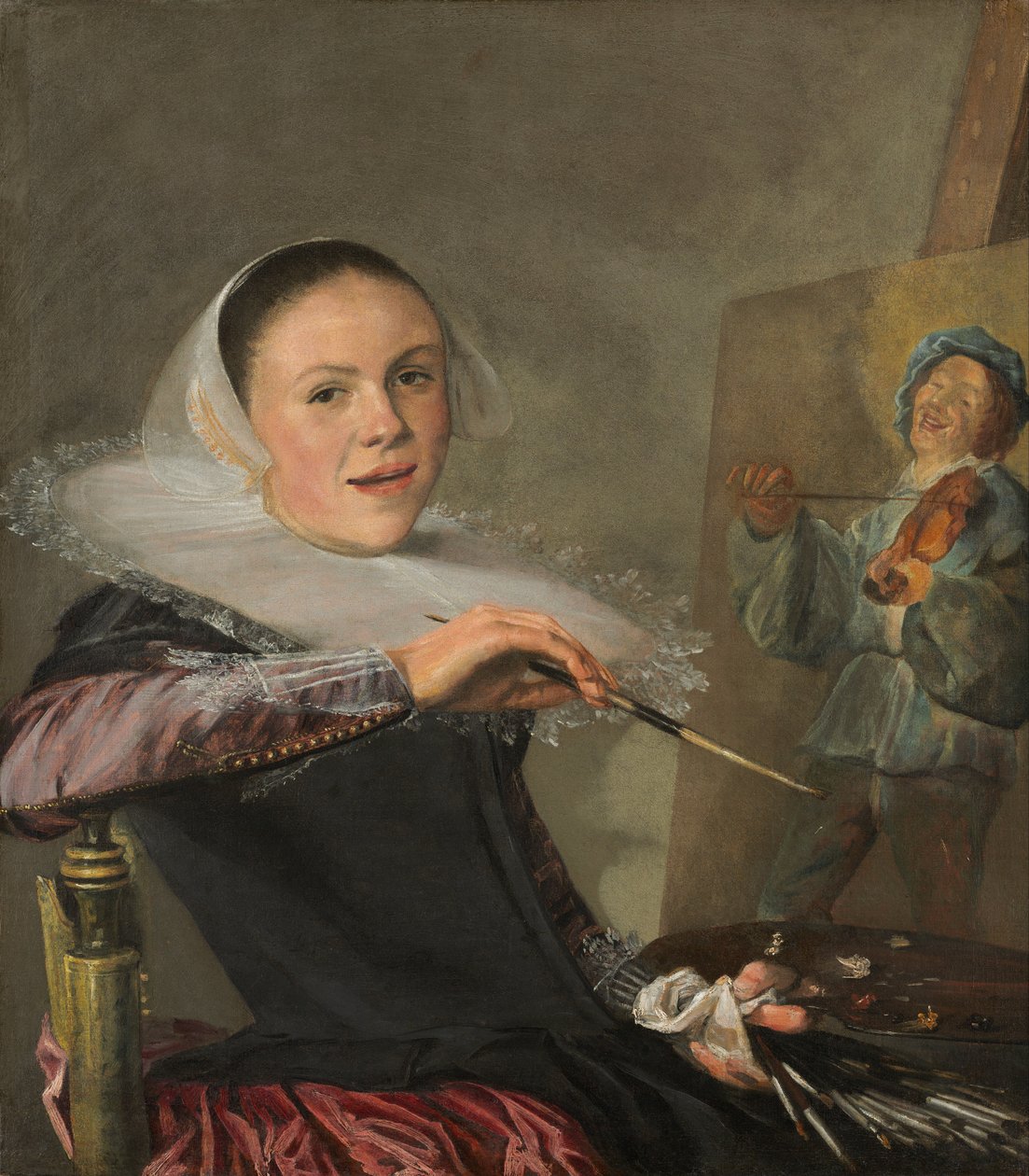 Selbstporträt von Judith Leyster