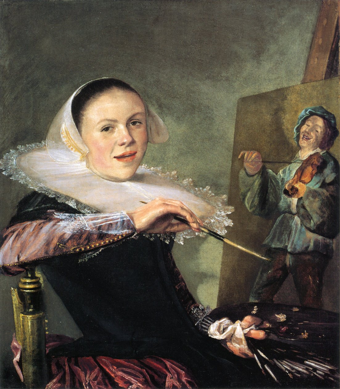 Selbstporträt von Judith Leyster