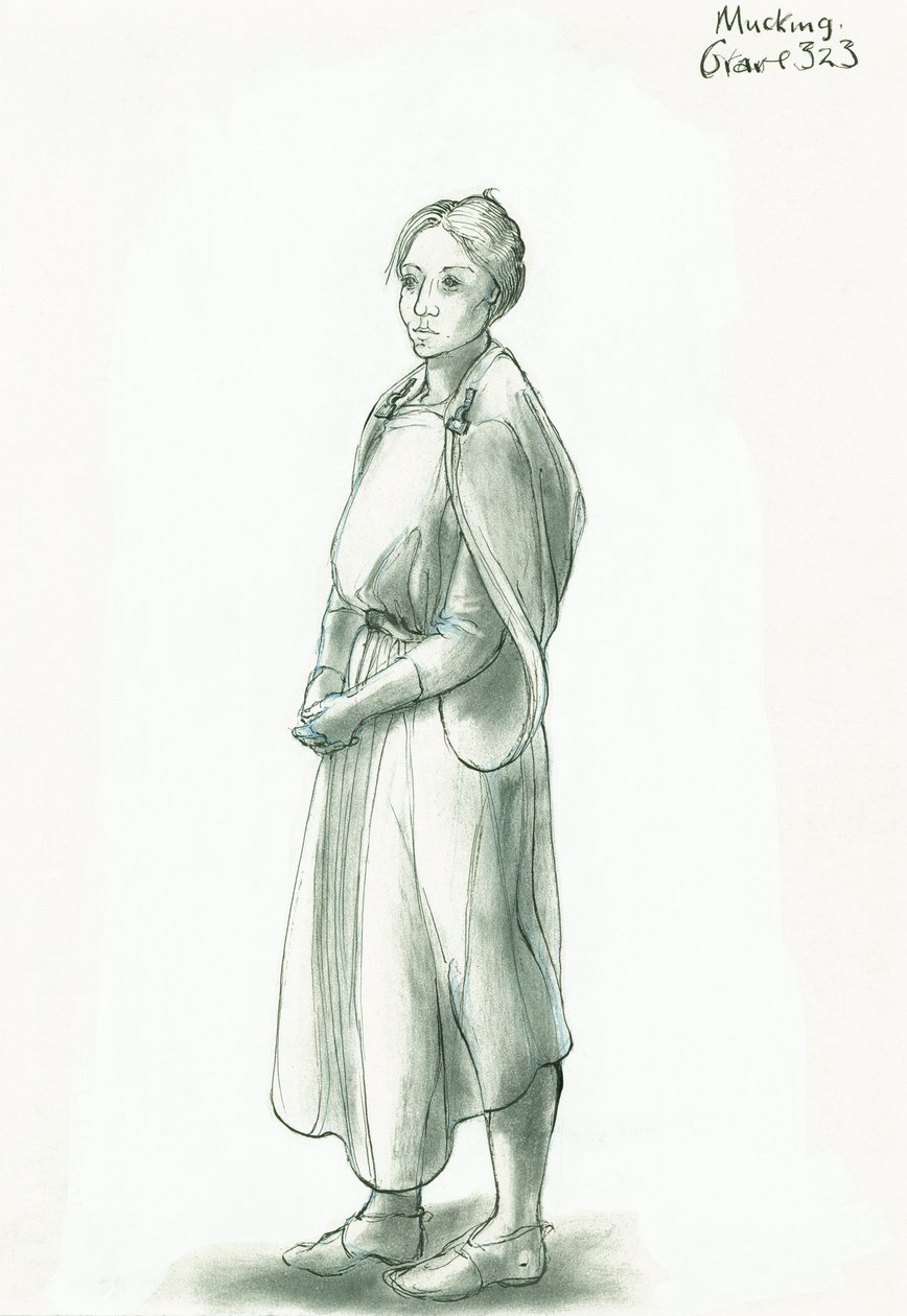 Angelsächsische Frau von Judith Dobie