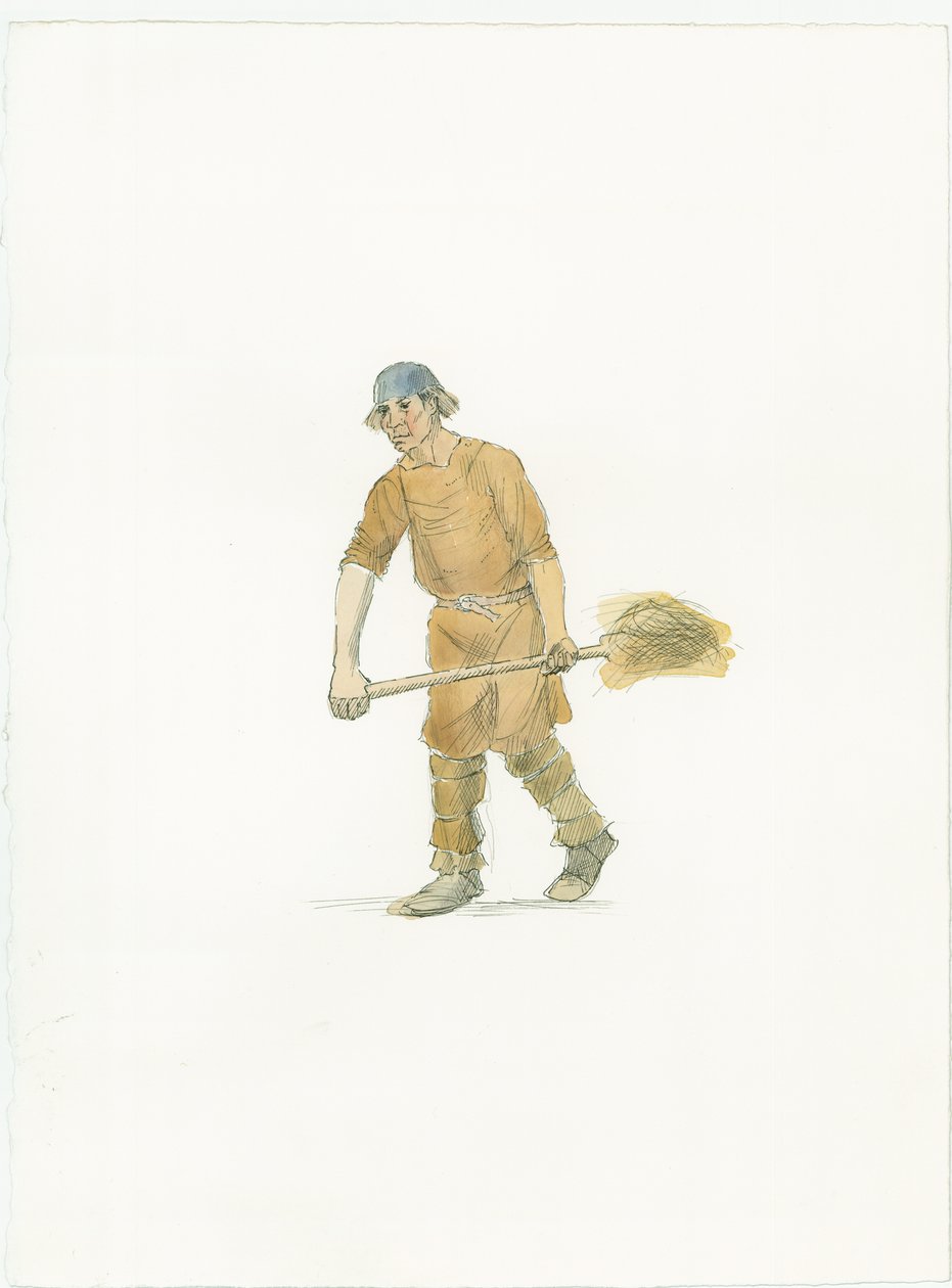 Sächsischer Bauer, ca. 1066-2015 von Judith Dobie