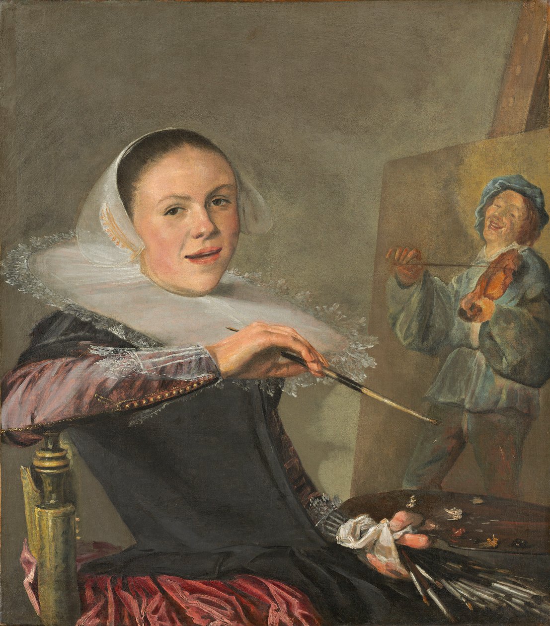 Selbstporträt von Judith Leyster