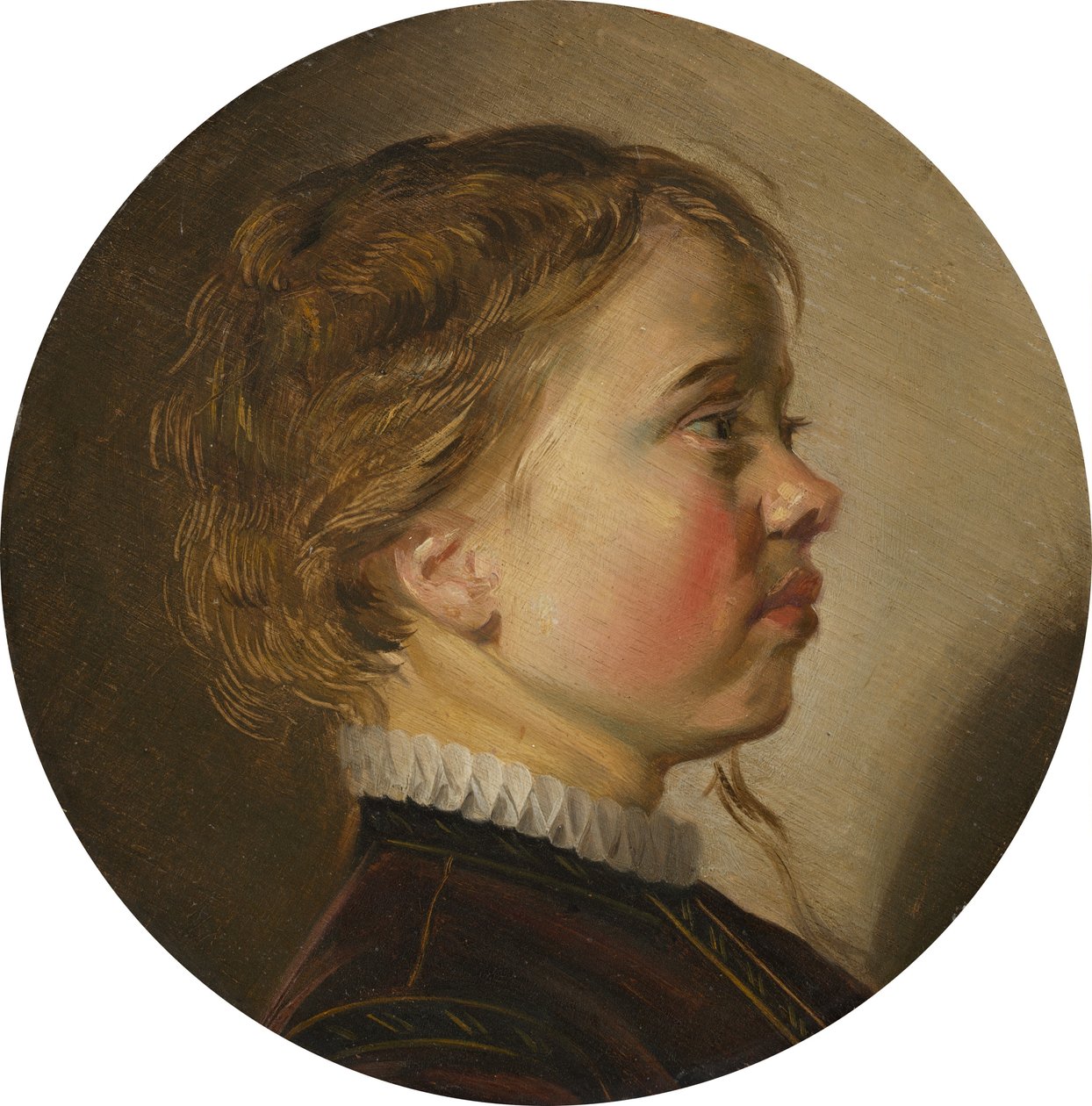 Junger Junge im Profil, ca. 1630 von Judith Leyster