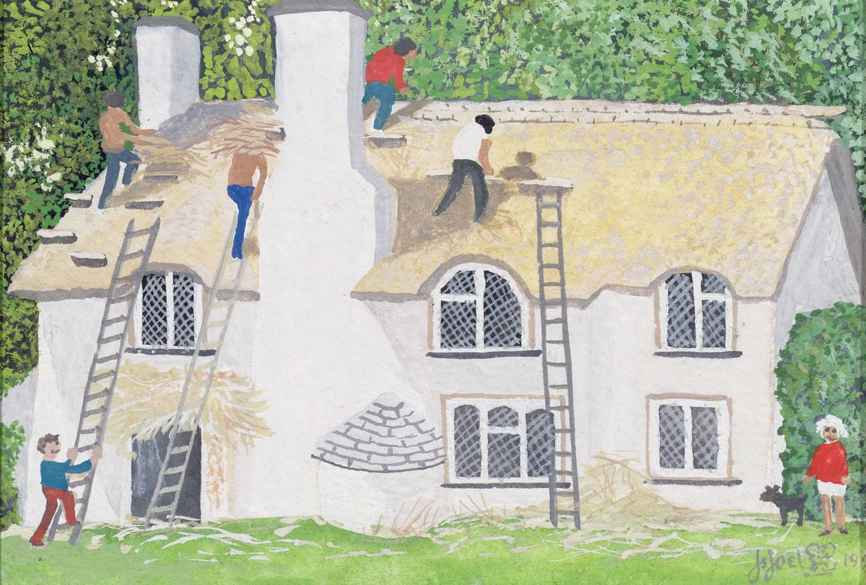 Dachdecken, 1995 von Judy Joel