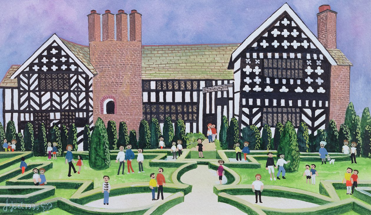Little Moreton Hall, 1995 von Judy Joel