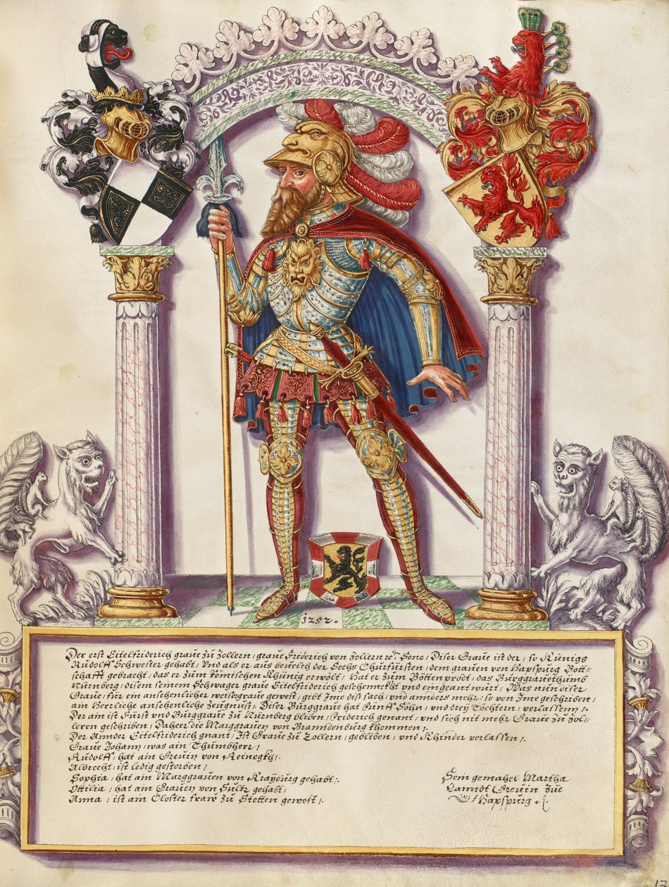 Eitelfriedrich I. Hohenzollern von Jörg Ziegler