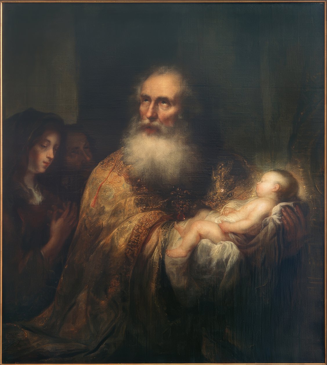 Simeon im Tempel von Jürgen Ovens