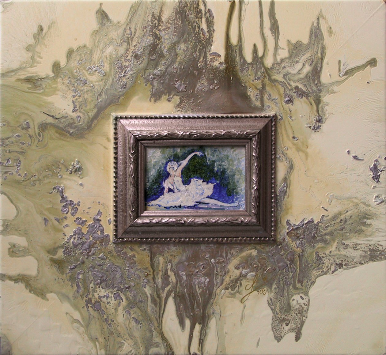Prima Ballerina II -sterbender Schwan- (bianca) von JuleSimo