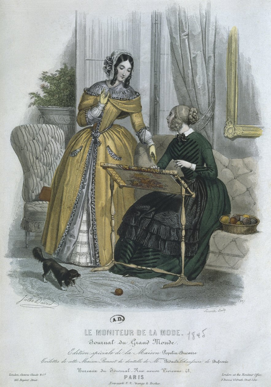 Modeplatte, Paris, Illustration aus 