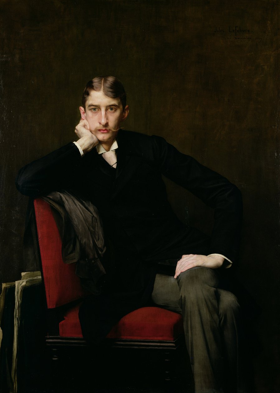 Porträt von M. Fitzgerald, 1889 von Jules Joseph Lefebvre