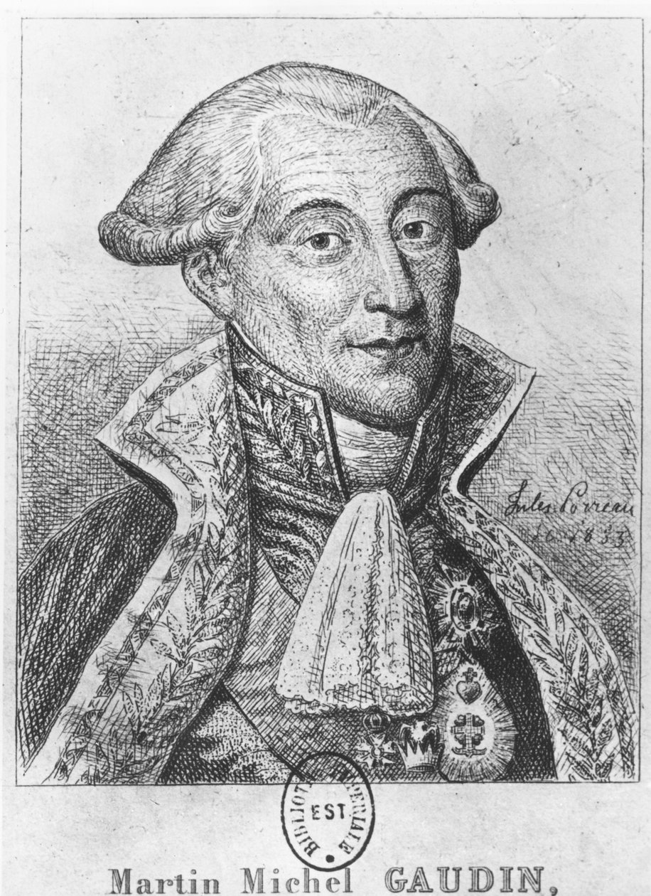 Martin Michel Gaudin, Herzog von Gaete von Jules Porreau