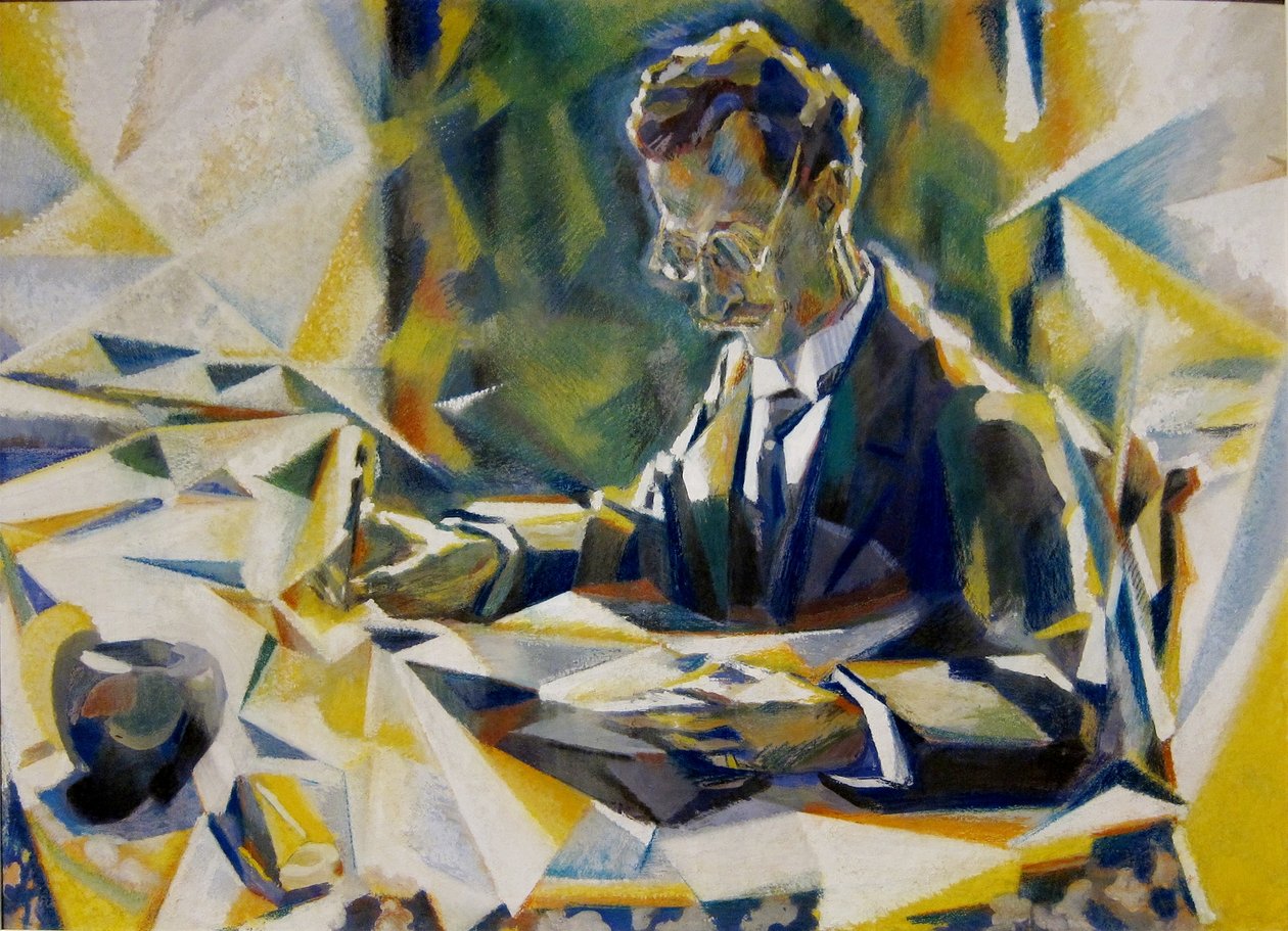 Porträt von Baron Francis Delbeke von Jules Schmalzigaug