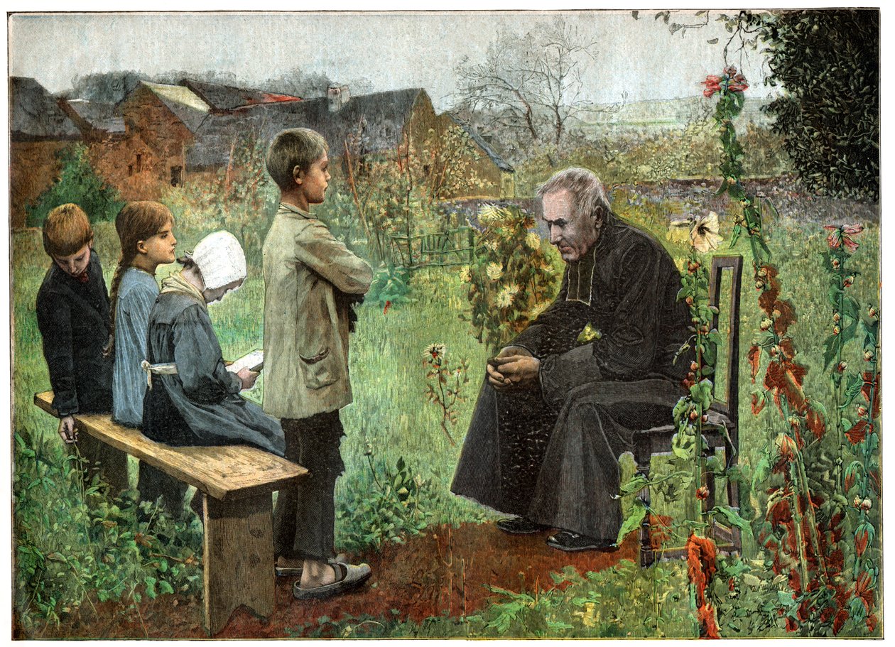 Katechismusunterricht von Jules Alexis Meunier