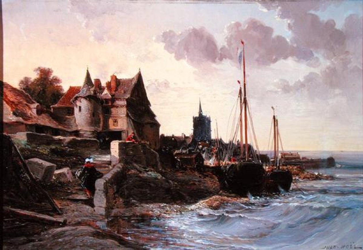 Erinnerung an Douarnenez von Jules Achille Noel