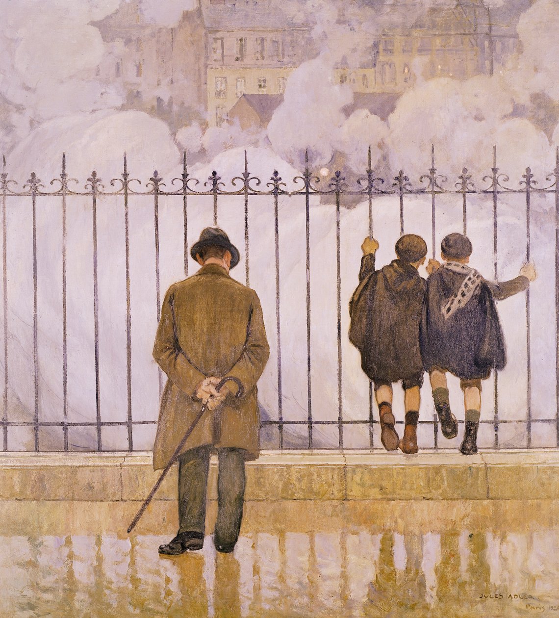 Der Rauch von Jules Adler
