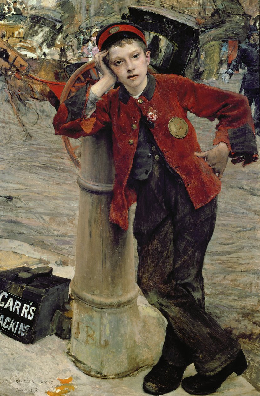 Londoner Schuhputzer von Jules Bastien Lepage