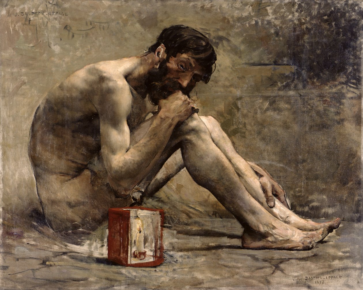 Diogenes, 1905 von Jules Bastien Lepage