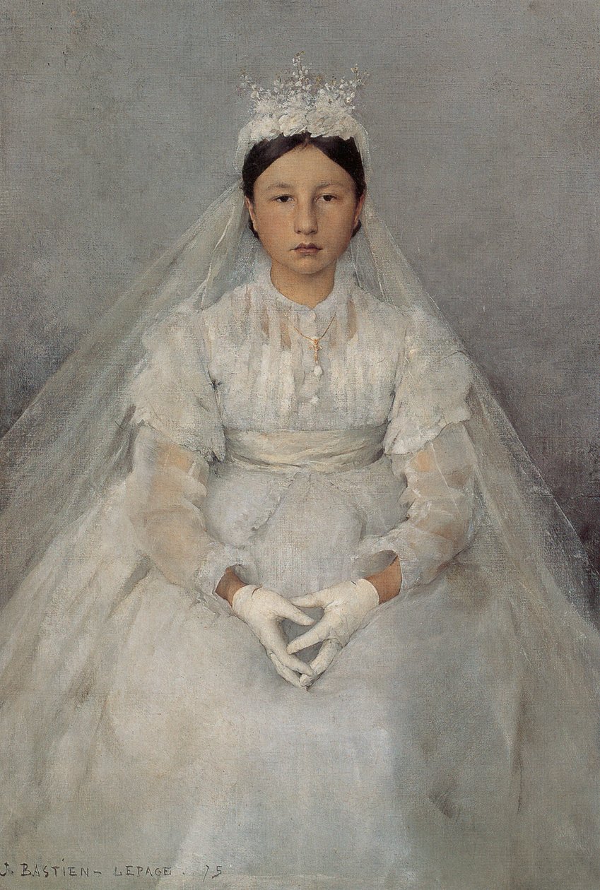 Die Kommunikantin von Jules Bastien Lepage