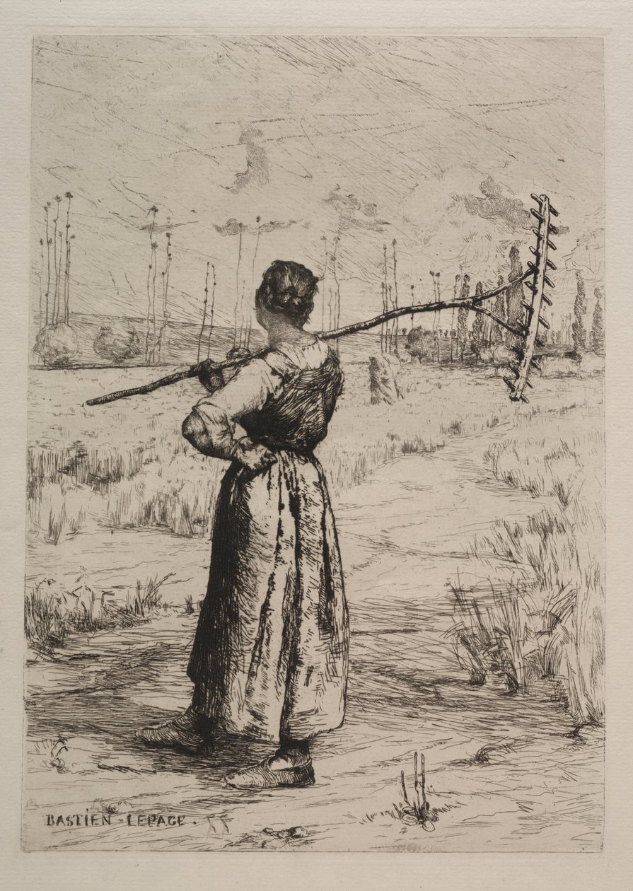 Rückkehr vom Feld von Jules Bastien Lepage