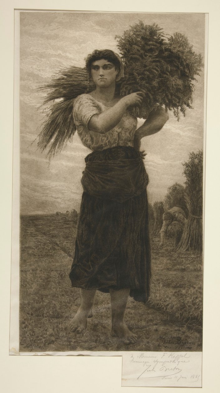 Bäuerin von Jules Breton